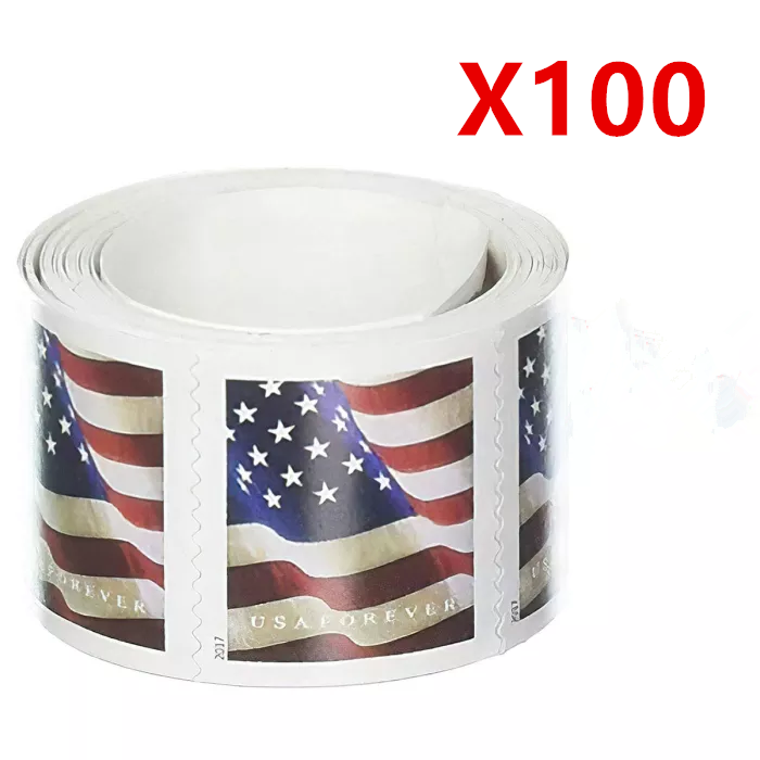 U.S. Flag 2017 100 Rolls