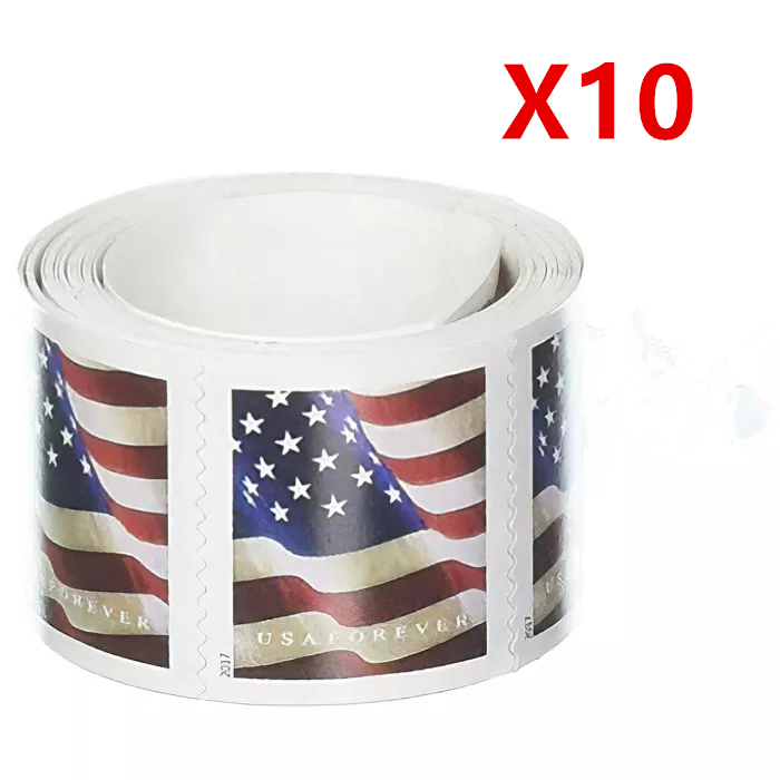 U.S. Flag 2017  10 Rolls