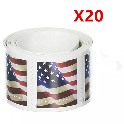 U.S. Flag 2017 20 Rolls