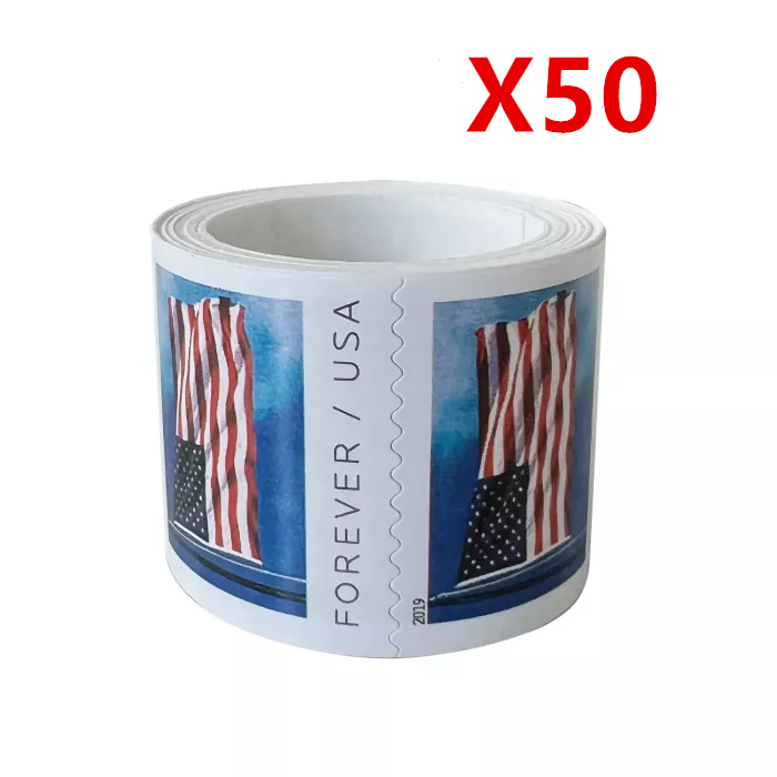 U.S. Flag 2019 50 Rolls