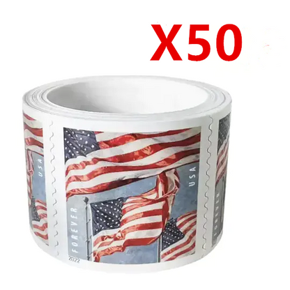 U.S. Flag 2022 50 Rolls