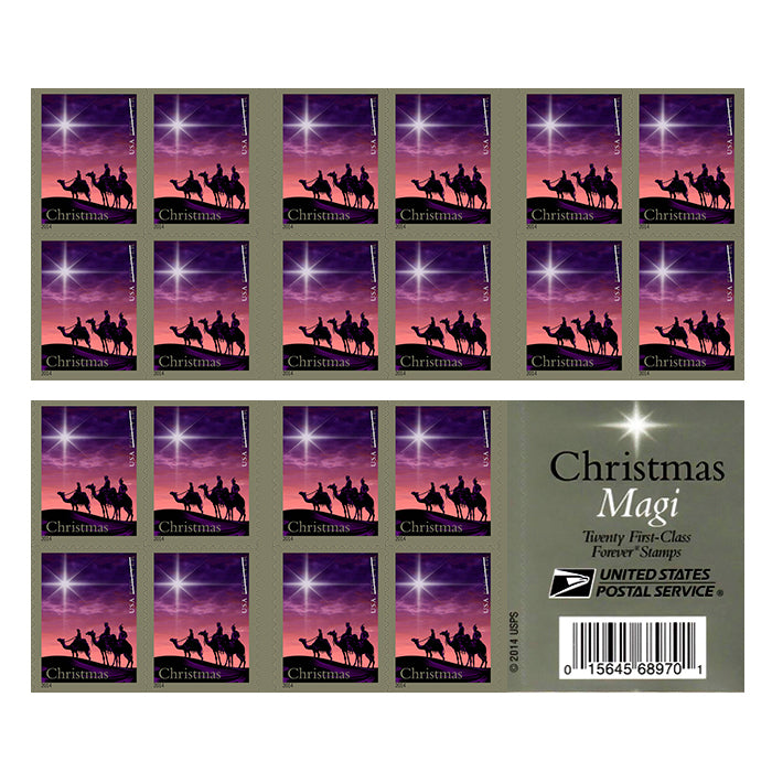 Christmas Magi Stamps 2014