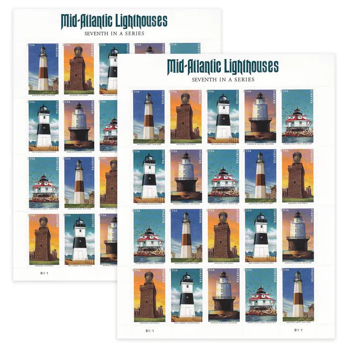 Atlantic Lighthouses, 100 Pcs