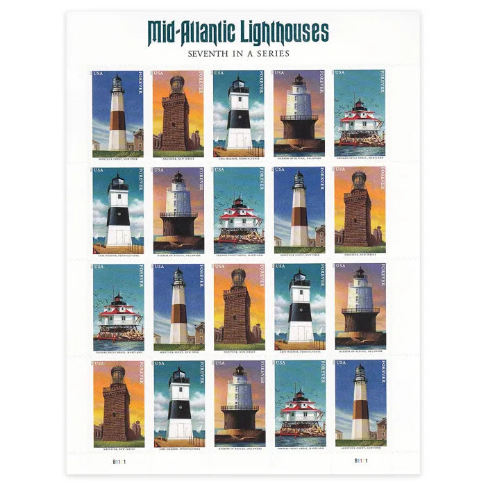 Atlantic Lighthouses, 100 Pcs