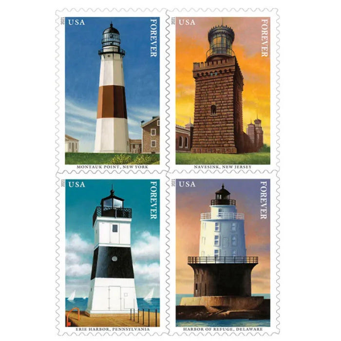 Atlantic Lighthouses, 100 Pcs